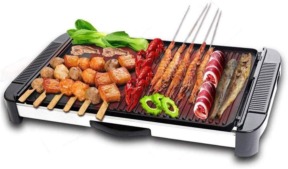 Review XXDTG Household Electric Barbecue Grill，Nonstick Electric