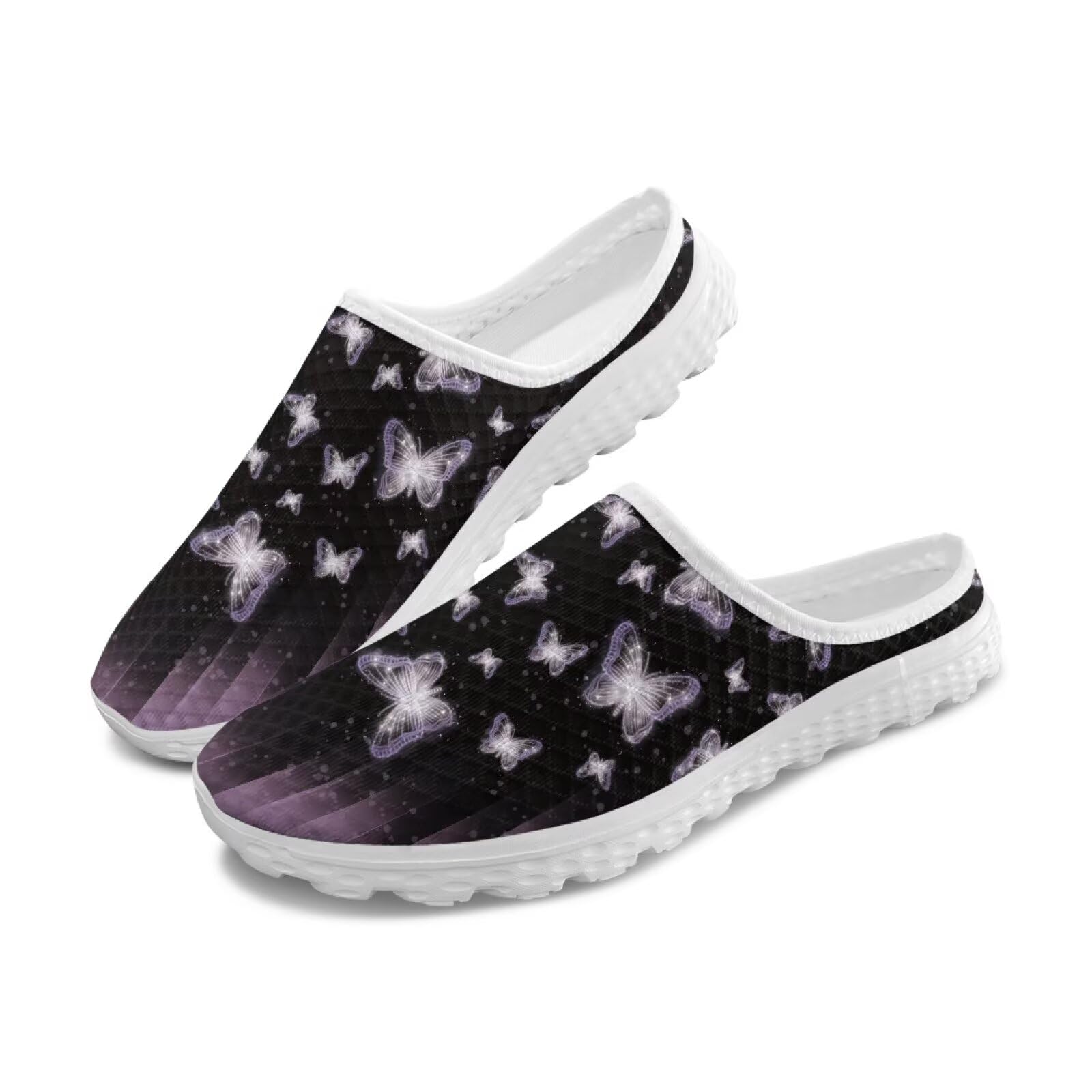 Fonplted Womens Casual Shoes Breathable Mesh Upper Fashon Women Summer Shoes No Back Heel