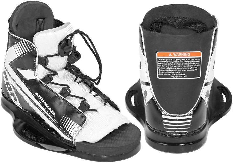 AIRHEAD Venom Wakeboard Binding US 4-8 (Part #Ahb-21 Watersports), Black