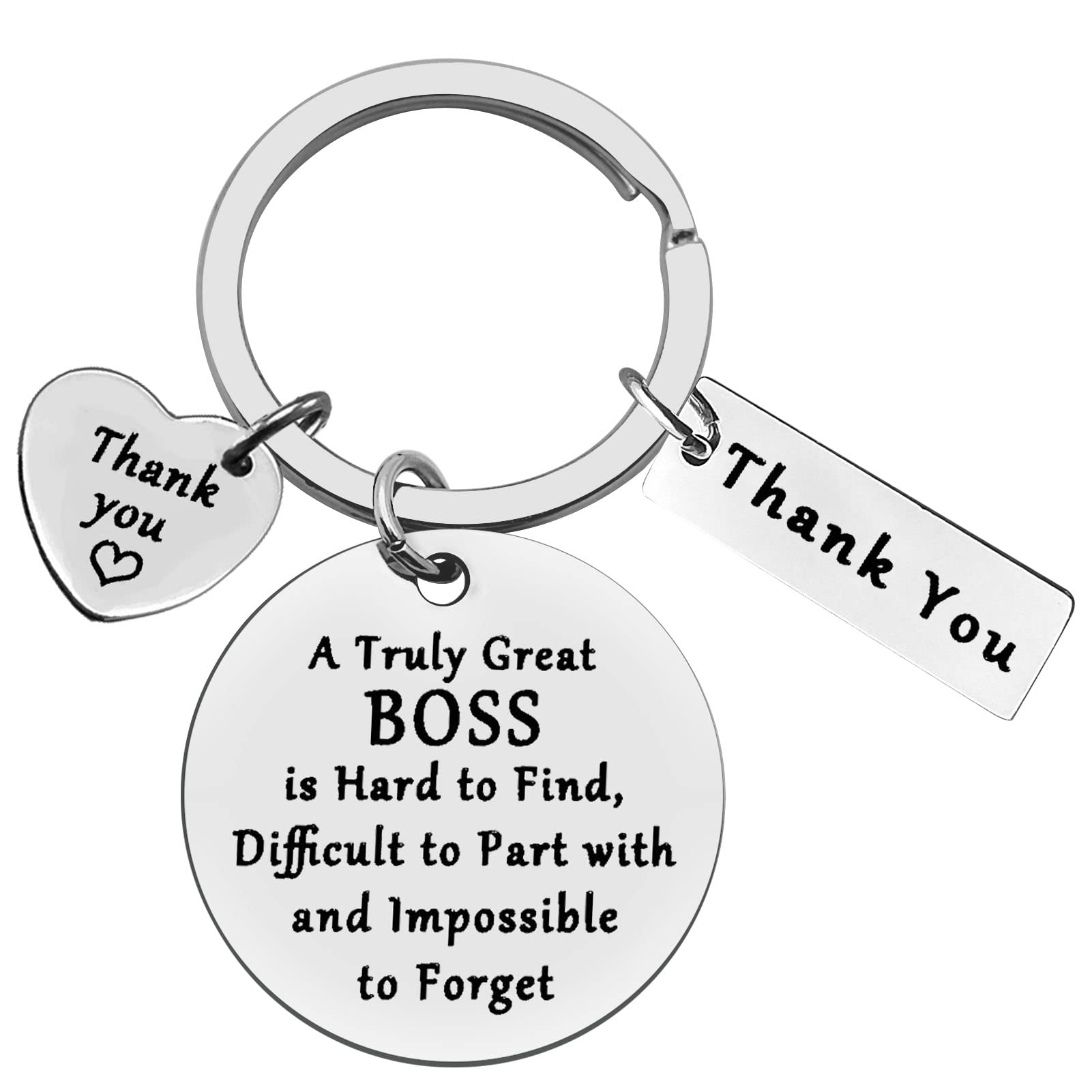Ximalun Boss Keyring Gifts Thank You Boss Gifts for Coworker Manager Supervisor Leader Christmas Birthday Boss Day Leaving Going Away Retirement Gifts Goodbye Gifts for Boss Women Men