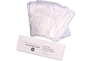 MK MOOKARDILANE MOOKARDILANE Derma Care Pen Covers Sleeves Tattoo Pen Covers 200pcs Disposable Clear Microneedling Pen Protective Bag Cartridge Sleeves Filter Tattoo Handles Sleeves Filter Pen Type Bag