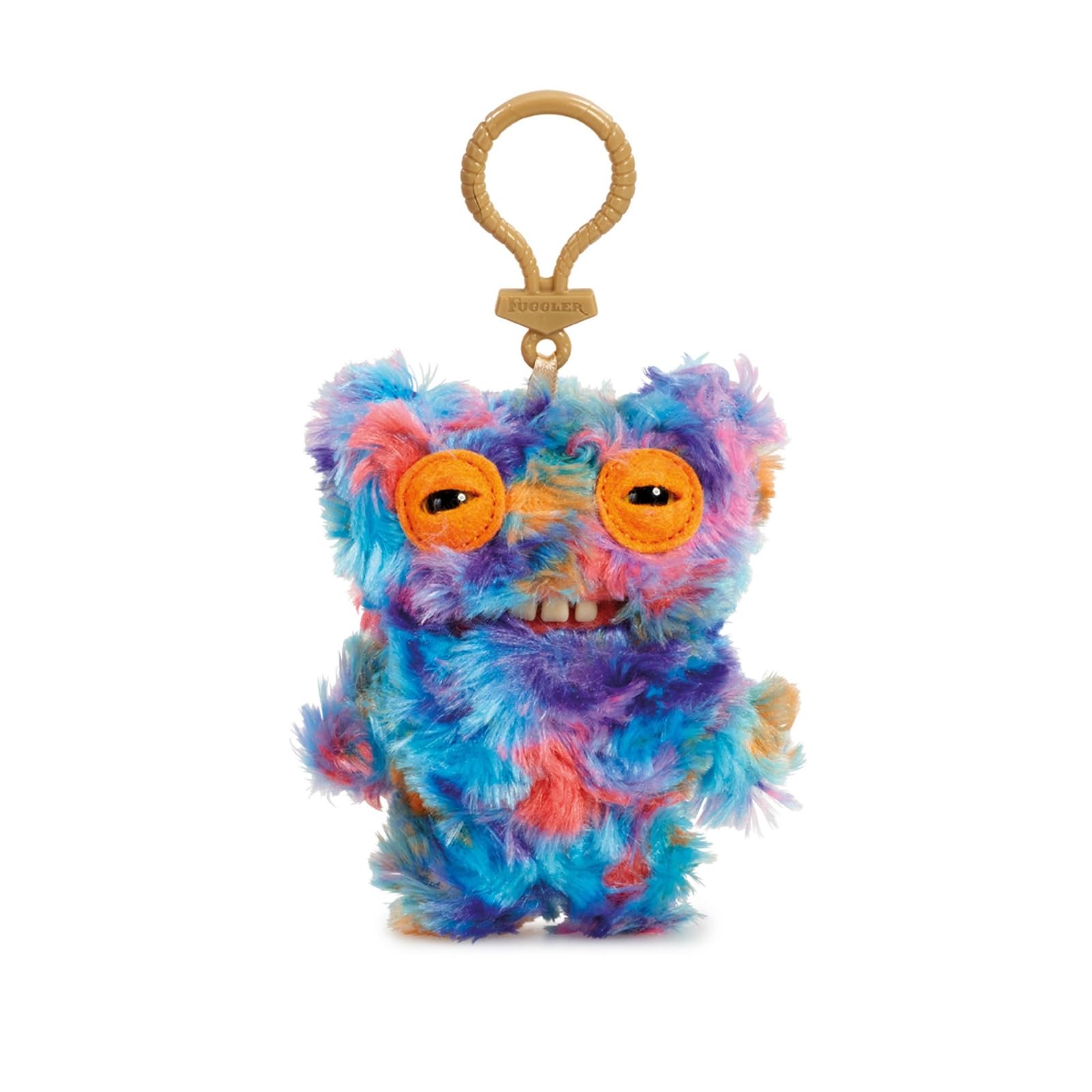 [Fuggler] ファグラー (キーリング) Keyring 第2弾 Mr Buttons (Blue Multi Swirl) ミスターボタン - ブルー マルチ スワール キーホルダー 正規品 の商品画像