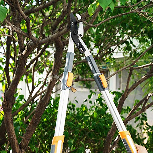 AIRAJ Astschere Gartenschere 3 Set-Kommt mit 50cm Astschere, 62cm Heckenschere,18cm Gartenschere,SK5 Scharfe Klingen… – Bild 7