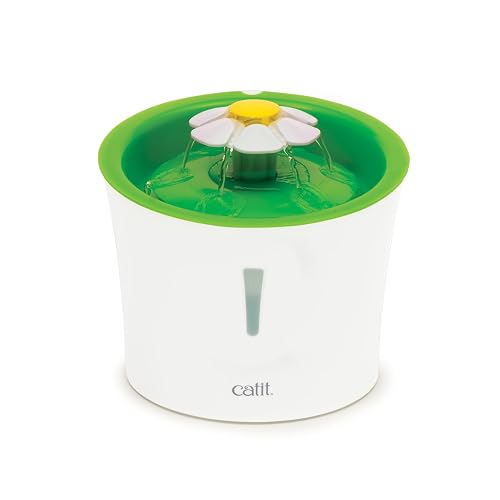 Catit PIXI Combo Kit - Whisker-Friendly Dish & 2.5L LED Water Fountain For Cats - View #3