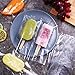 Gejoy 300 Pack Disposable Ice Cream Bags Ice Pop Bags Plastic Candy Bags Hot Sealing Packing Containers for Ice Pop Making Wedding Favor Gifts (Size 1)