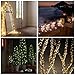 Solar Outdoor String Lights,Eonfine Fairy String Lights on Flexible Copper Wire 72ft 150 LED Ambiance Lighting for Outdoor, Gardens, Homes, Christmas Party-- 2 Modes (Steady on / Flash) Warm White