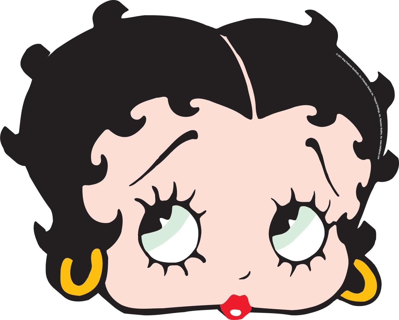 Amazon Com Aquarius Betty Boop Face Chunky Magnet Home Kitchen