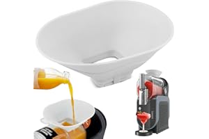 Anti-Splash Pouring Spout for Ninja Slushi Machine FS301, Food-Grade Silicone Funnel & Liquid Guide Cover for Ninja Slushie, 