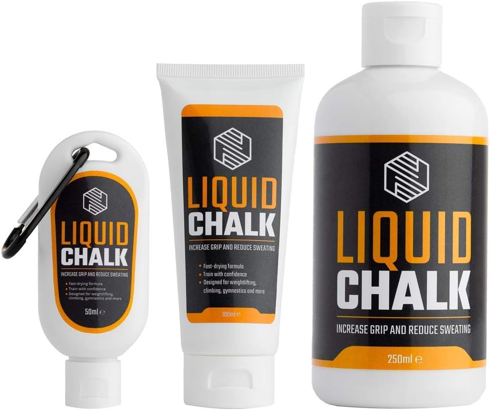 LIQUID CHALK | Sports Chalk | Superior Grip and Sweat-Free Hands for Weightlifting, Gym, Rock Climbing, Bouldering, Gymnastics, Pole Dancing and Fitness, CrossFit, Bodybuilding and More