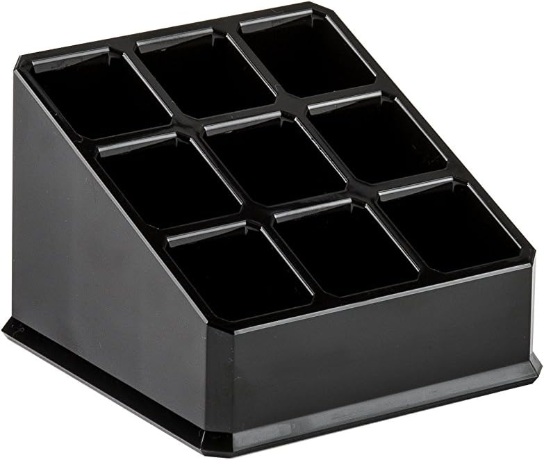 Compactor Lipstick and Makeup Organiser, Black