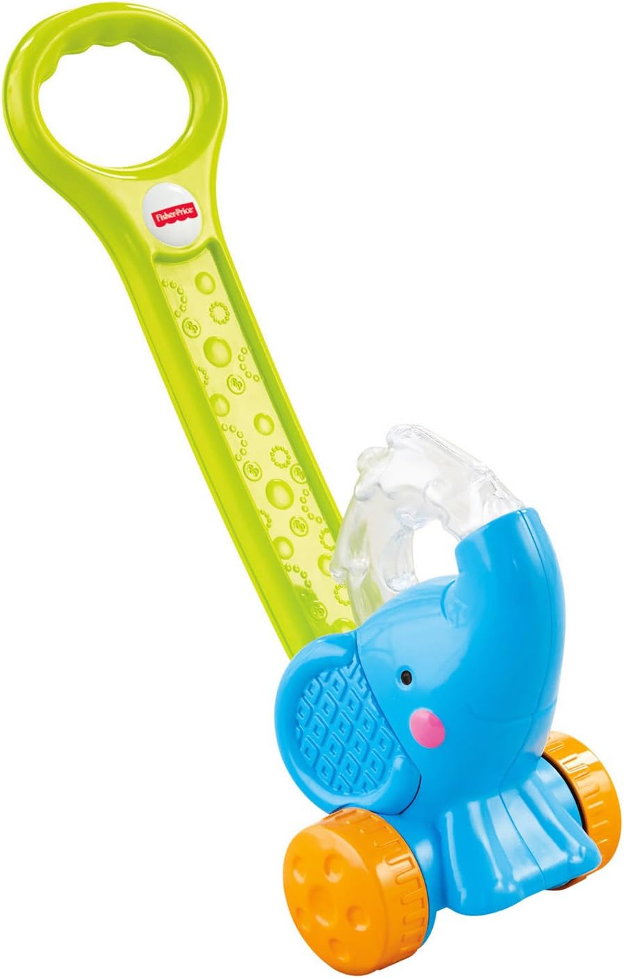 FISHERPRICE POP 'N PUSH ELEPHANT PUSH ALONG DEVELOPMENT TOY 1236