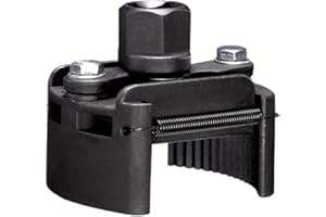 Universal Oil Filter Wrench, 60-80mm Adjustable Range, 1/2-inch Square Drive, 120Nm Max Torque