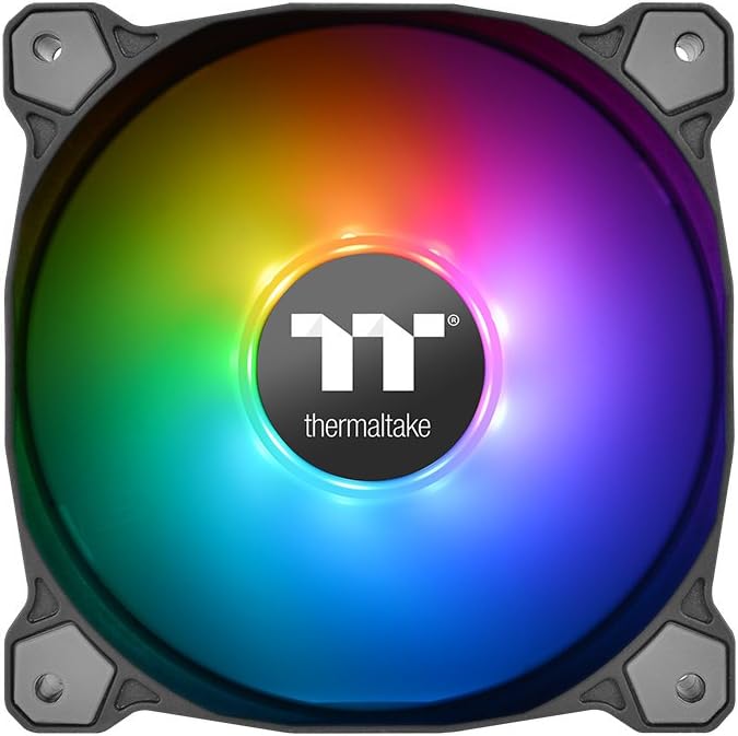 Thermaltake CL-F063-PL12SW-A Ventilateur Pure Plus RGB 12 TT 3 Pack - Black - Image 3