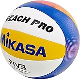 Mikasa Official Beach Volleyball BV550C-WYBR FIVB Approval