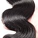 RECOOL 10A Brazilian Hair Body Wave Bundles with Frontal Closure Ear to Ear Lace Frontal with Bundles Wavy Human Hair Extensions Natural Color(16 18 20 With 14)