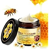 Bee Venom Skin Treatment Cream, Bee Venom Comprehensive Cream, Body Moisturizer with Anti-Aging Formula for Lifting & Firming, Gently Reduces Blemishes Winter essentials 2.12 OZ