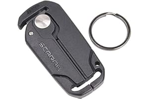 ASP Scarab Cutter for Tri-Fold Restraints, Clippers for Safe Removal of Disposable Cuffs, Compact Safety Blade for Removing Bands and Medical Bracelets