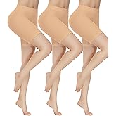 Yeblues Women 3 Pack Seamless Slip Shorts for Under Dress Smooth Boyshorts for Yoga/Bike/Workout Shapewear Shorts
