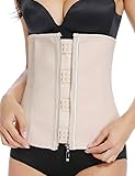 MISS MOLY Latex Waist Trainer Cincher Zip&Hook