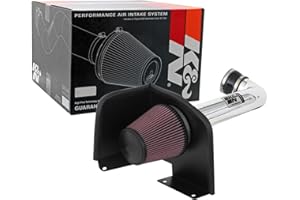 K&N Cold Air Intake System: High-Flow Air Filter, Increase Performance & Towing: Compatible with 2009-2014 Chevy/GMC/Cadillac Silverado, Suburban, Tahoe, Sierra, Yukon, Escalade, Avalanche, 77-3070KP