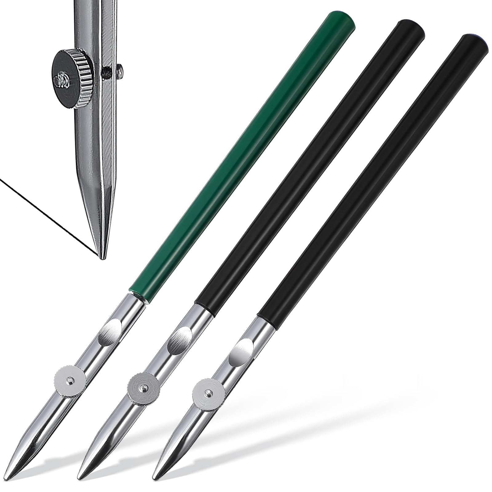 Healifty 3pcs Adjustable Art Drawing Masking Liquid Pen Set - Fine Line Painting, Calligraphy, Ink Painting, Comic