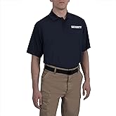 Rothco Moisture Wicking Security Polo Shirt (US, Alpha, Small, Regular, Regular, Midnight Navy Blue)
