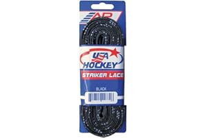 A&R Sports USA Hockey Laces, 120-Inch, Black