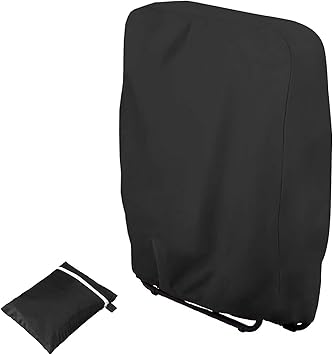 Amazon Com Naiveroo Outdoor Zero Gravity Folding Chair Cover Waterproof Dustproof Lawn Patio Furniture Covers All Weather Resistant 28 X43 Black Kitchen Dining