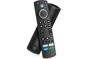 SOUPPZOE Replacement Voice Remote Control for All Fire-Series, TV Cube(1st/2nd/3rd Gen)/Stick, Fit for Stick 4K Max/4K (1st/2nd Gen), Stick (2nd/3rd Gen)/Lite/HD, for All TCL-Insignia-Toshiba-Pioneer Series
