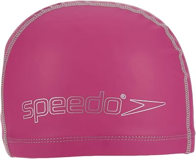 Speedo Unisex Youth Pace Swimming Cap Pink One Size