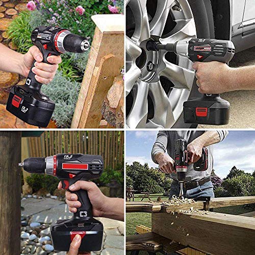 2Pack C3 Battery 3.6Ah Replacement for Craftsman 19.2V Battery DieHard C3 19.2 Volt Power Tools 130279005 130279017 11376 11045 Cordless Drill Drivers
