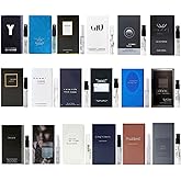 Yerinup Mens Cologne Sample Sets Designer High End Perfume Cologne Samples for Men Discover 18 Brands Men’s Fragrance Sampler Vial Set Travel Perfume Collection