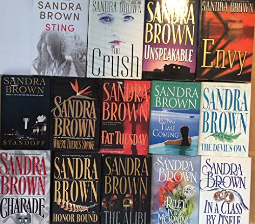 Sandra Brown Hardcover 14 Novel Lot