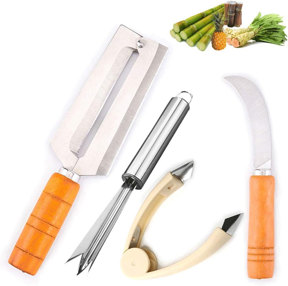 SUPER ZR Fourpiece suit Sugar Cane Peeler Knife Sugarcane
