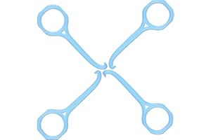 NCASE Aligner-B-Out v2 | Badass Blue 4 Pack | Invisalign Remover Tool & Aligner Remover Tool For All Aligners & Removable Retainers | Orthodontist Recommended Invisalign Accessories