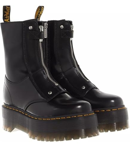 Amazon.com: Dr. Martens Women's 5-Eye Max Platform Shoes, Black