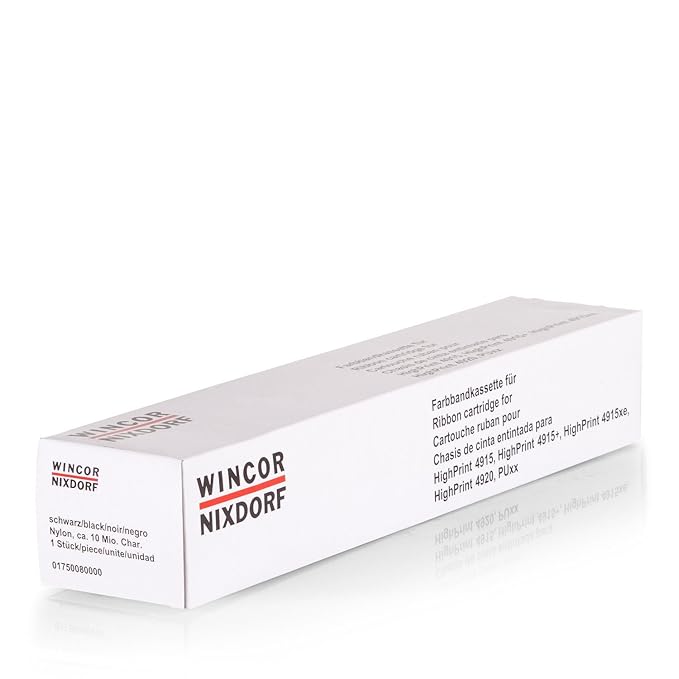 Original Wincor-Nixdorf 01750080000 / 10600003158 Nylonband (schwarz) für 4915; Highprint 4915