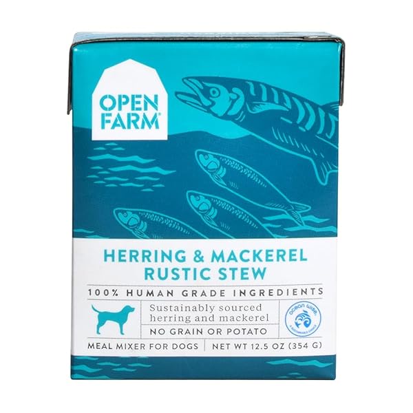 OPEN FARM, HERRING & MACKEREL RUSTIC STEW WET...