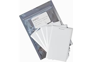 BABIQT 30 PCS T5577 Thick Smart Cards, Contactless 125khz RFID Rewritable Proximity Clamshell Weigand Prox Card, Compatible with 1386 1326 H10301 Format Readers and Keyless Entry Access Control Systems