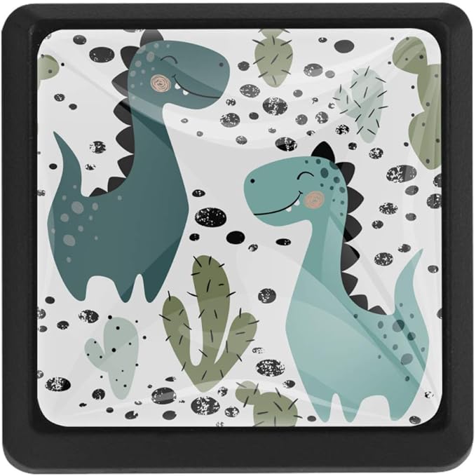 Quadratische Schubladenknöpfe, 3 Packungen, 37 mm, Griffe mit kleinen