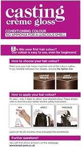 L'Oreal Casting Crème Gloss Semi-Permanent Dark Blonde 600 No Ammonia 32 Washes view 2
