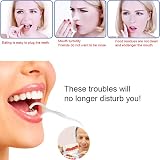 HouChanges Floss Sticks 2 in 1 Dental Toothpick 100Pcs Polyethylene view 2