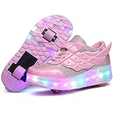 Nsasy LED Shoes with Wheels for Christmas Birthday