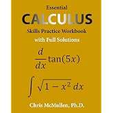 thumbnail image 2 of Essential Calculus Skills Practice Workbook With Full Solutions By Chris McMullen (2018, Trade Paperback) 2 of 5
