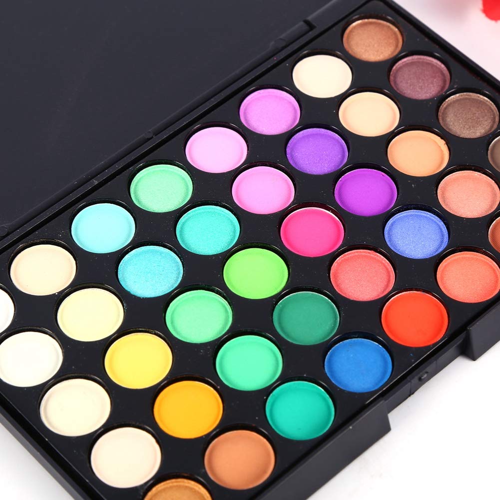 Eyeshadow Palette, Mineral, Make-upMatte Pigment Eye Shadow Waterproof Eyeshadow - 40 Color [02]
