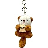 Cute Otter Keychain Charm & Bag Charm Animal Keychain Pendant Suitable For Attaching To Your Keys Wallet Or Backpack (1pcs)