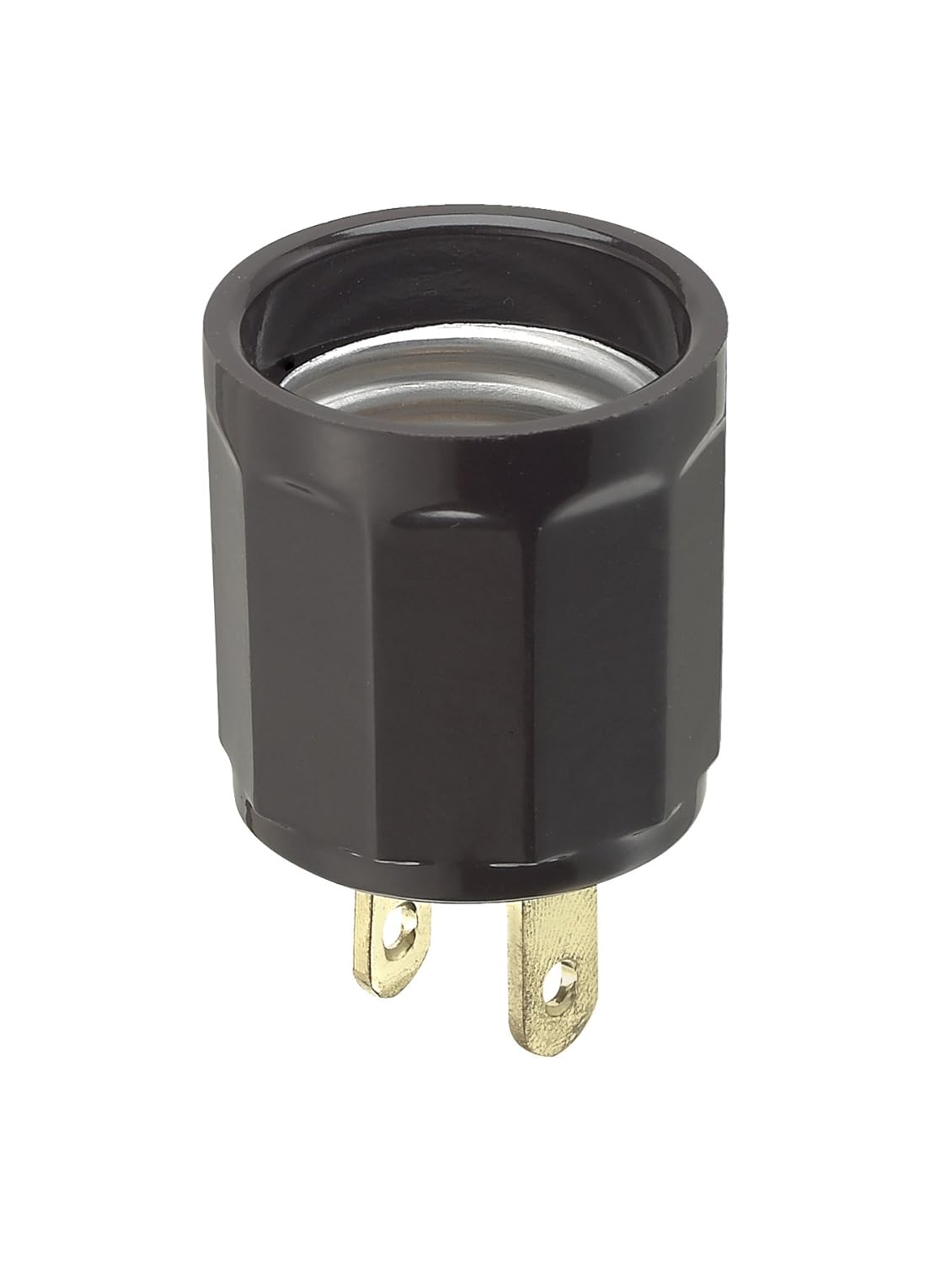 Leviton 61 660 Watt, 125 Volt, Polarized OutlettoLampholder Adapter