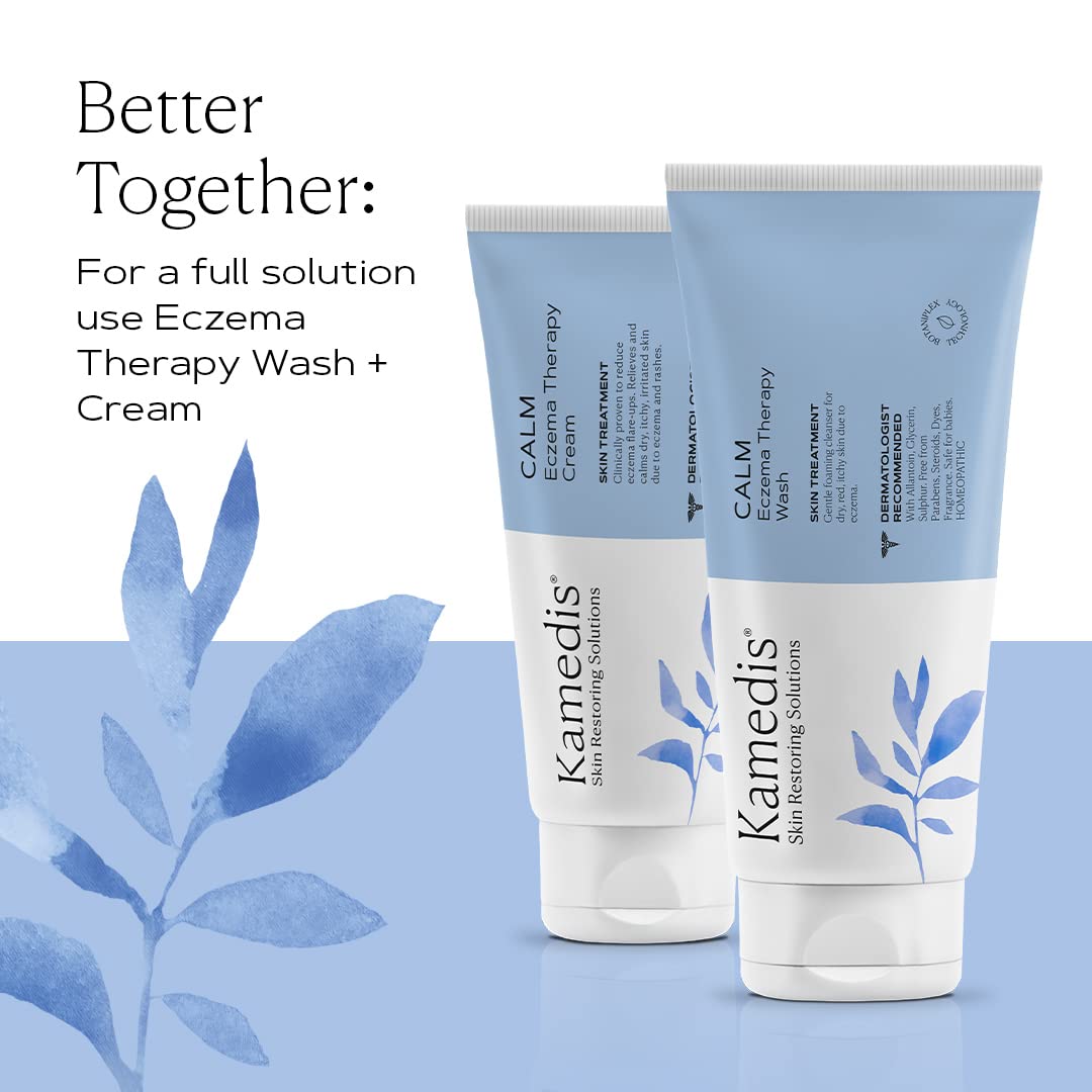 KAMEDIS Eczema Therapy Soothing Body Cream. Botanicals-Based. Clinically Proven for Itchy, Dry, Irritated Skin. Dermatologist Recommended moisturizing Treatment. SLS & paraben-Free.