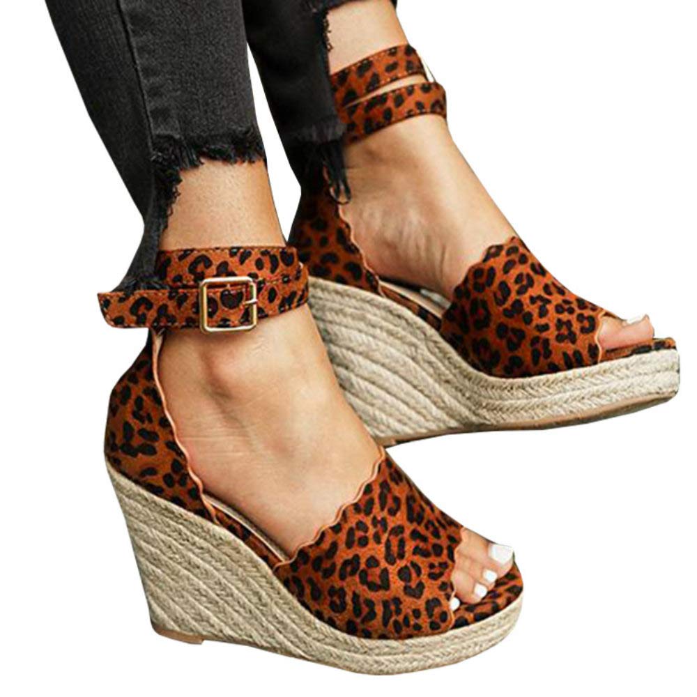LAICIGO Women’s Wedge Sneakers Platform Perforated Closed Toe Side Split High Top Ankle Booties - Image 3