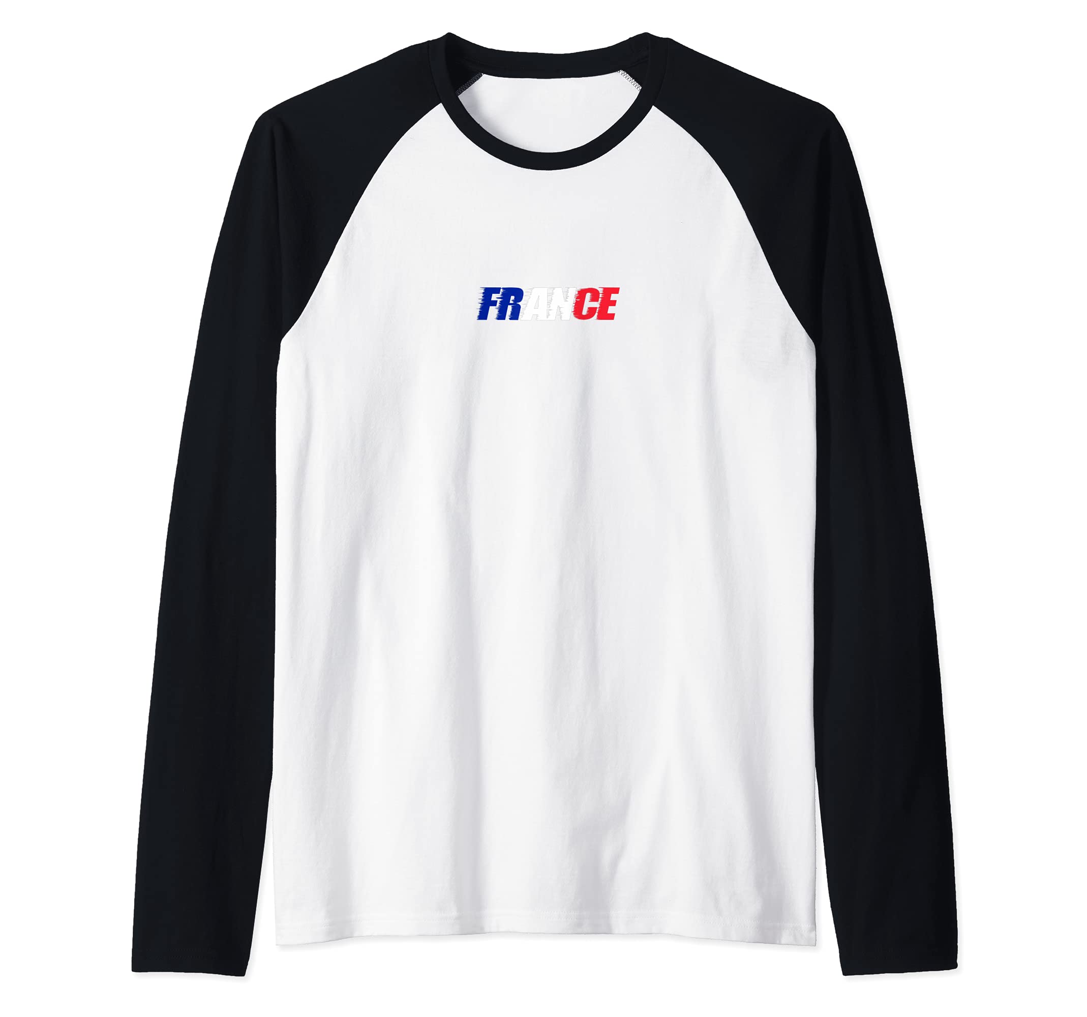 Flag France Raglan Baseball Tee